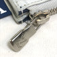 LOUIS VUITTON Clutch bag M61745 Monogram canvas Gray x red x navy Monogram white Pochette Jules PM mens Used Authentic