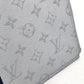 LOUIS VUITTON Clutch bag M61745 Monogram canvas Gray x red x navy Monogram white Pochette Jules PM mens Used Authentic