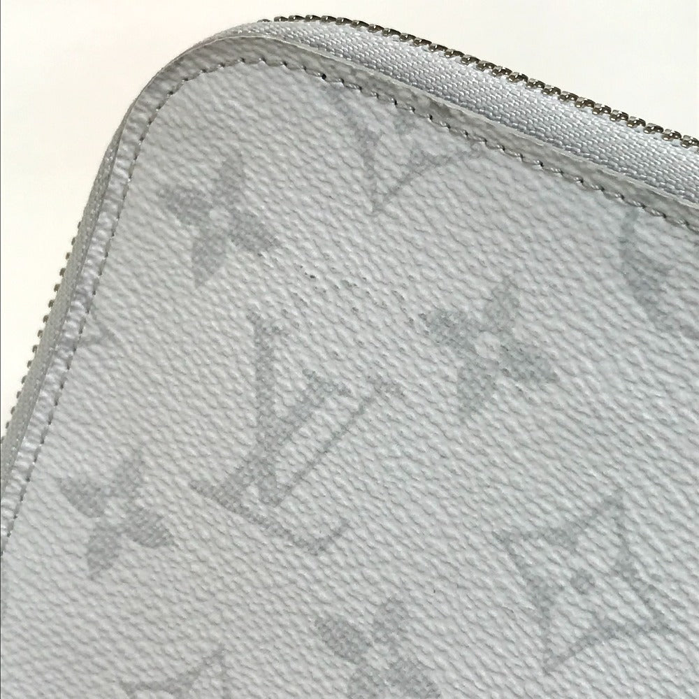 LOUIS VUITTON Clutch bag M61745 Monogram canvas Gray x red x navy Monogram white Pochette Jules PM mens Used Authentic