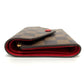 LOUIS VUITTON Folded wallet N41659 Damier canvas Brown Portefeuille Victorine