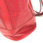 LOUIS VUITTON Shoulder Bag M43087 Epi Leather Red Epi RandonneeGM Women Used Authentic