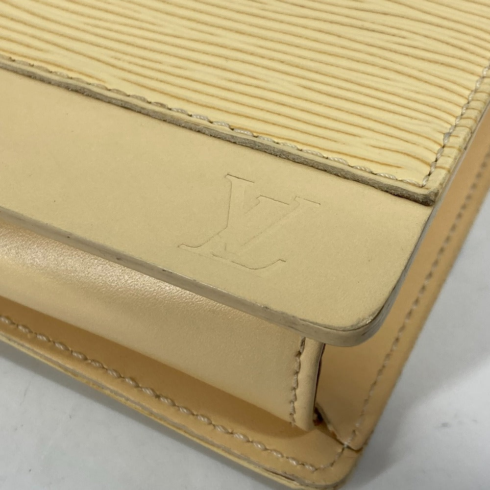 LOUIS VUITTON Shoulder Bag M5273A Epi Leather yellow Epi Honfleur Women Used Authentic