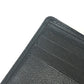 LOUIS VUITTON Folded wallet M30462 Taiga Leather black Porte Billets�ECartes Crdit mens Used Authentic