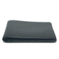 LOUIS VUITTON Folded wallet M30462 Taiga Leather black Porte Billets�ECartes Crdit mens Used Authentic