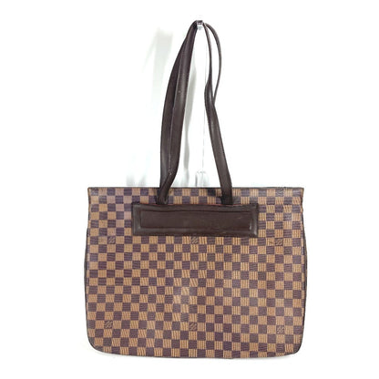 LOUIS VUITTON Shoulder Bag N51124 Damier canvas Brown Damier Parioli GM unisex(Unisex) Used Authentic