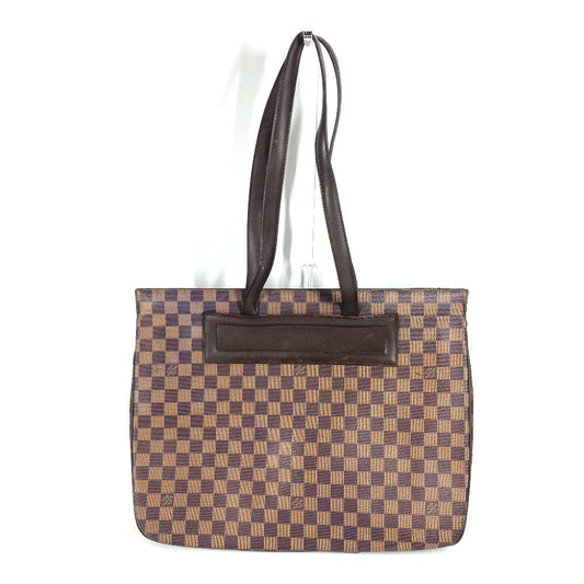 LOUIS VUITTON Shoulder Bag N51124 Damier canvas Brown Damier Parioli GM unisex(Unisex) Used Authentic