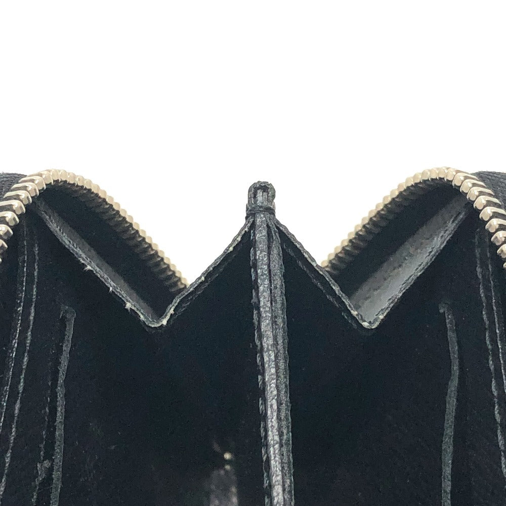LOUIS VUITTON Coin case N41687 Damier Grafitto Canvas black Damier Grafitte Christopher Nemeth Zippy mens Used Authentic