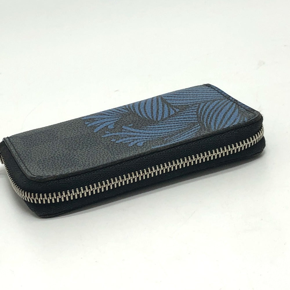 LOUIS VUITTON Coin case N41687 Damier Grafitto Canvas black Damier Grafitte Christopher Nemeth Zippy mens Used Authentic