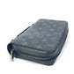 LOUIS VUITTON Long Wallet Purse M61698 Monogram Eclipse Canvas black Monogram Eclipse Zippy XL mens Used Authentic