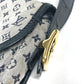 LOUIS VUITTON Shoulder Bag M92670 Monogram mini canvas Navy Monogram mini Belanger Women Used Authentic