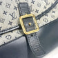 LOUIS VUITTON Shoulder Bag M92670 Monogram mini canvas Navy Monogram mini Belanger Women Used Authentic