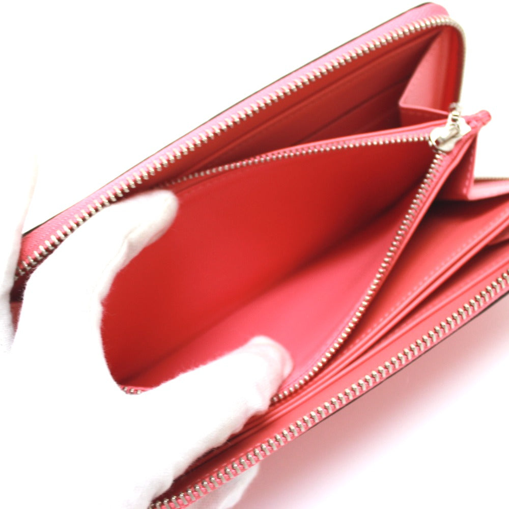 LOUIS VUITTON Long Wallet Purse M61562 Monogram Vernis pink Monogram Vernis Zippy wallet Women Used Authentic