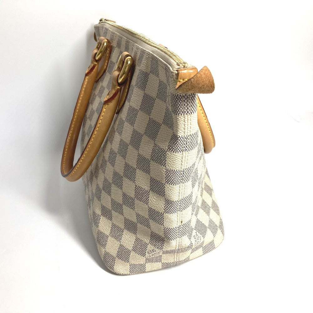 LOUIS VUITTON Tote Bag N44039 Damier Azur Canvas white Damier Azur Jena PM Women Used Authentic