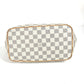 LOUIS VUITTON Tote Bag N44039 Damier Azur Canvas white Damier Azur Jena PM Women Used Authentic