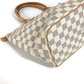 LOUIS VUITTON Tote Bag N44039 Damier Azur Canvas white Damier Azur Jena PM Women Used Authentic