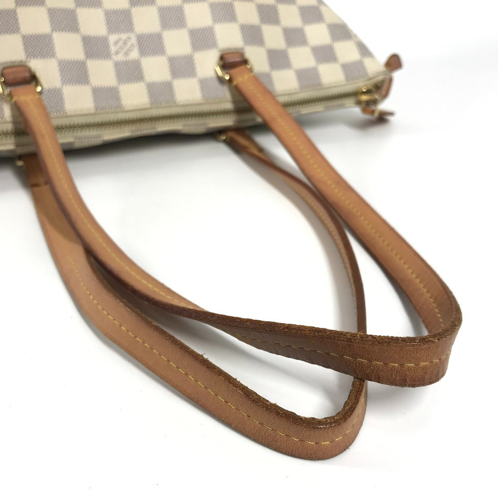 LOUIS VUITTON Shoulder Bag N44039 Damier Azur Canvas white Damier Azur Jena PM Women Used Authentic