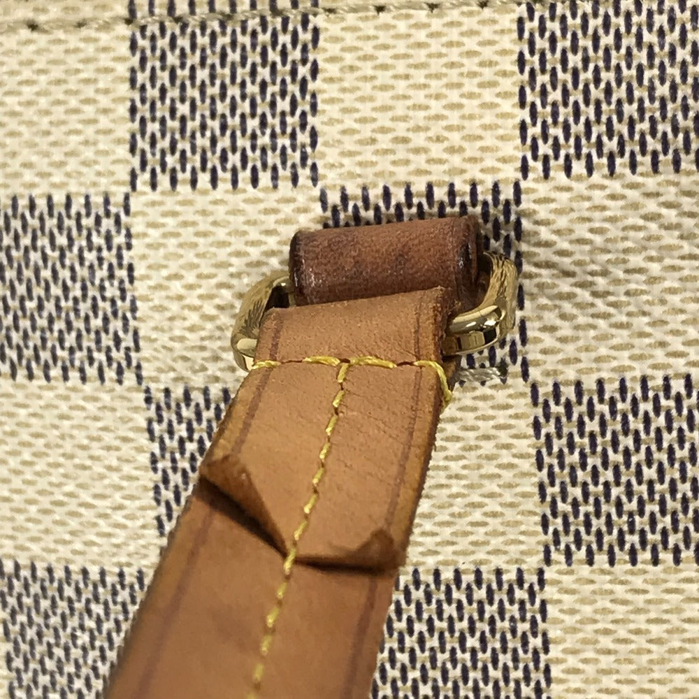 LOUIS VUITTON Shoulder Bag N44039 Damier Azur Canvas white Damier Azur Jena PM Women Used Authentic