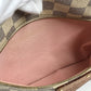 LOUIS VUITTON Shoulder Bag N44039 Damier Azur Canvas white Damier Azur Jena PM Women Used Authentic