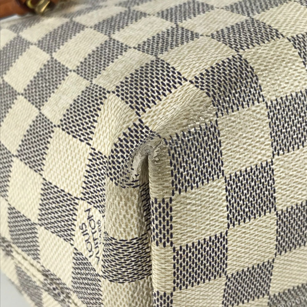 LOUIS VUITTON Shoulder Bag N44039 Damier Azur Canvas white Damier Azur Jena PM Women Used Authentic