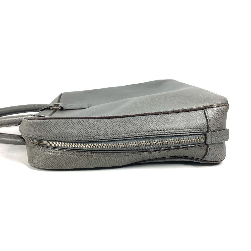 LOUIS VUITTON Business bag M32782 Taiga Leather gray Taiga Neo Igor mens Used Authentic
