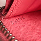 LOUIS VUITTON Long Wallet Purse M60663 Epi Leather Pink type Epi Zippy wallet Women Used Authentic