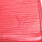 LOUIS VUITTON Long Wallet Purse M60663 Epi Leather Pink type Epi Zippy wallet Women Used Authentic