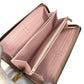 LOUIS VUITTON Long Wallet Purse N60046 Damier canvas Brown Damier Zippy wallet Women Used Authentic