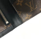 LOUIS VUITTON Long Wallet Purse M93800 Monogram canvas Brown Monogram macacer Portefeuille Tanon mens Used Authentic