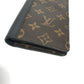 LOUIS VUITTON Long Wallet Purse M93800 Monogram canvas Brown Monogram macacer Portefeuille Tanon mens Used Authentic