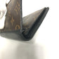 LOUIS VUITTON Long Wallet Purse M93800 Monogram canvas Brown Monogram macacer Portefeuille Tanon mens Used Authentic