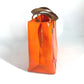 LOUIS VUITTON Tote Bag M91905 Monogram Vernis Orange Monogram Vernis Fluo Lead PM