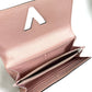 LOUIS VUITTON Long Wallet Purse M61178 Epi Leather pink Epi Portefeuille twist Women Used Authentic