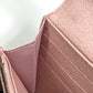LOUIS VUITTON Long Wallet Purse M61178 Epi Leather pink Epi Portefeuille twist Women Used Authentic
