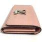 LOUIS VUITTON Long Wallet Purse M61178 Epi Leather pink Epi Portefeuille twist Women Used Authentic