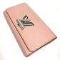 LOUIS VUITTON Long Wallet Purse M61178 Epi Leather pink Epi Portefeuille twist Women Used Authentic