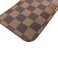 LOUIS VUITTON Coin case N63094 Damier canvas Brown Damier Pochette cree Women Used Authentic