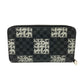 LOUIS VUITTON Long Wallet Purse ‚m61214  Damier Grafitto Canvas black Graphite Christopher nemes mens Used Authentic