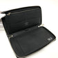 LOUIS VUITTON Long Wallet Purse ‚m61214  Damier Grafitto Canvas black Graphite Christopher nemes mens Used Authentic