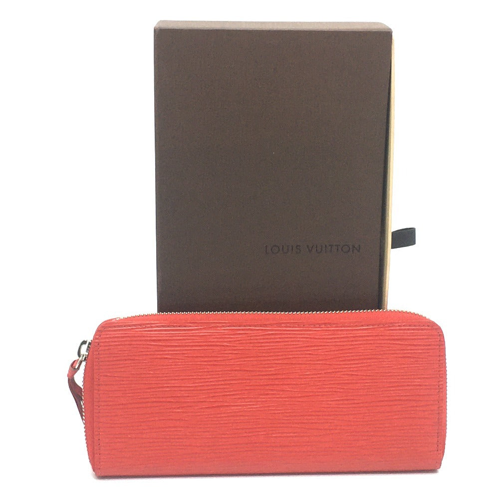 LOUIS VUITTON Long Wallet Purse M60913 Epi Leather Coklico Epi Portefeuille Clemence Women Used Authentic