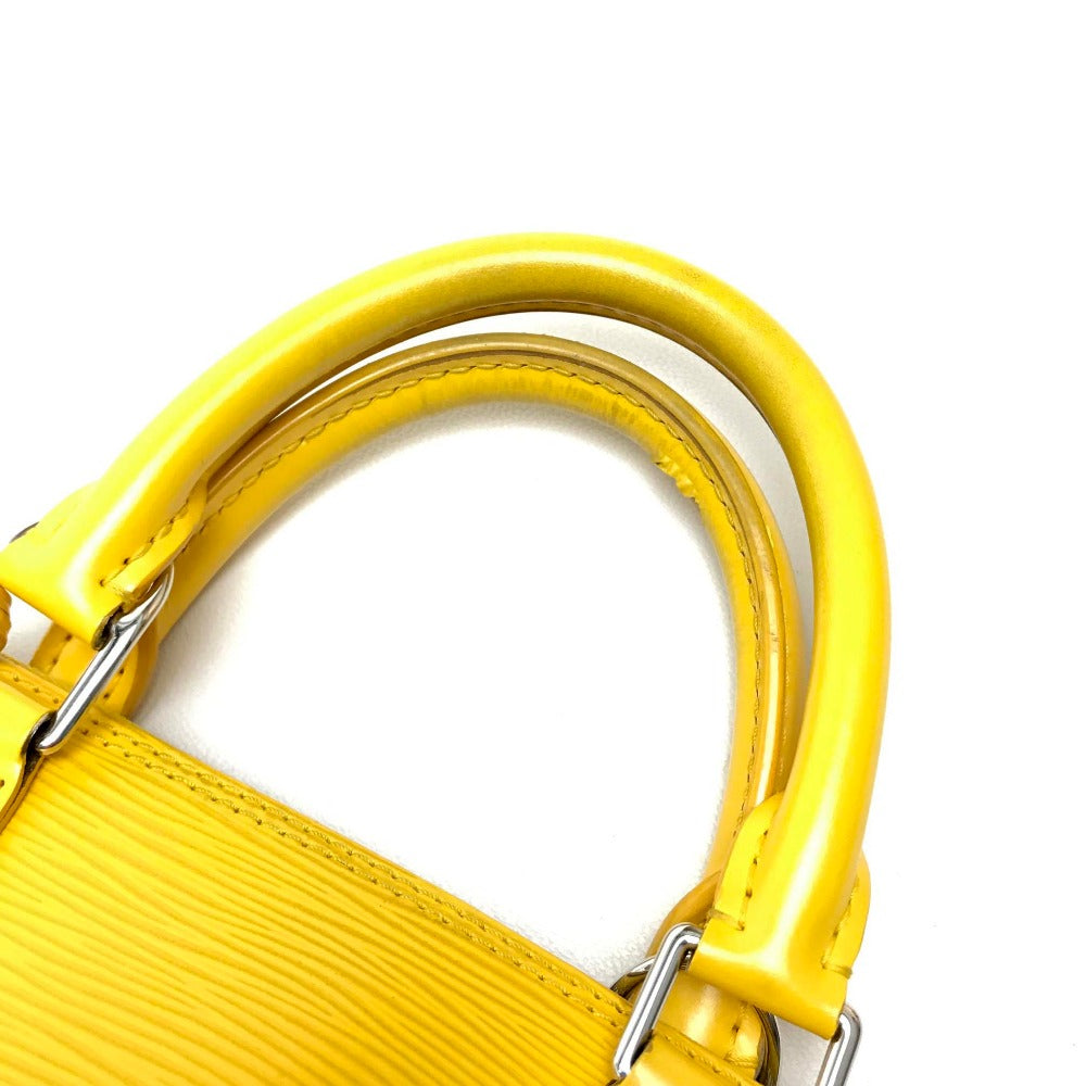LOUIS VUITTON Handbag M40619 Epi Leather yellow Epi Alma PM Women Used Authentic