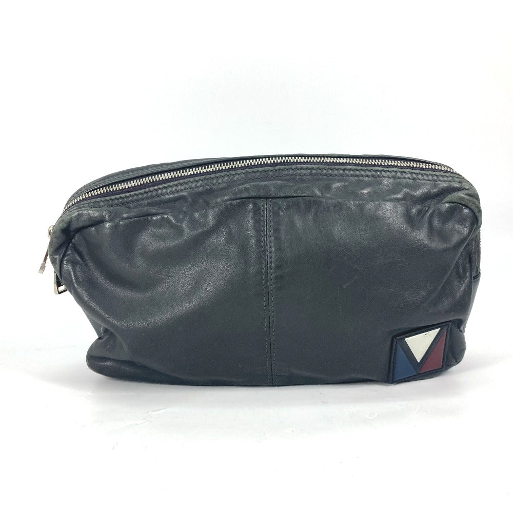 LOUIS VUITTON Sling bag M50445 leather gray V-Line 2WAY Handbag Fast Cross Sling bag mens Secondhand Authentic