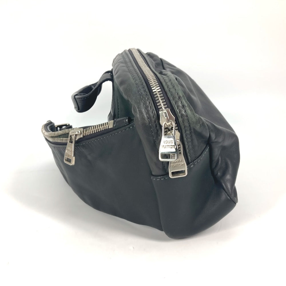 LOUIS VUITTON Sling bag M50445 leather gray V-Line 2WAY Handbag Fast Cross Sling bag mens Secondhand Authentic