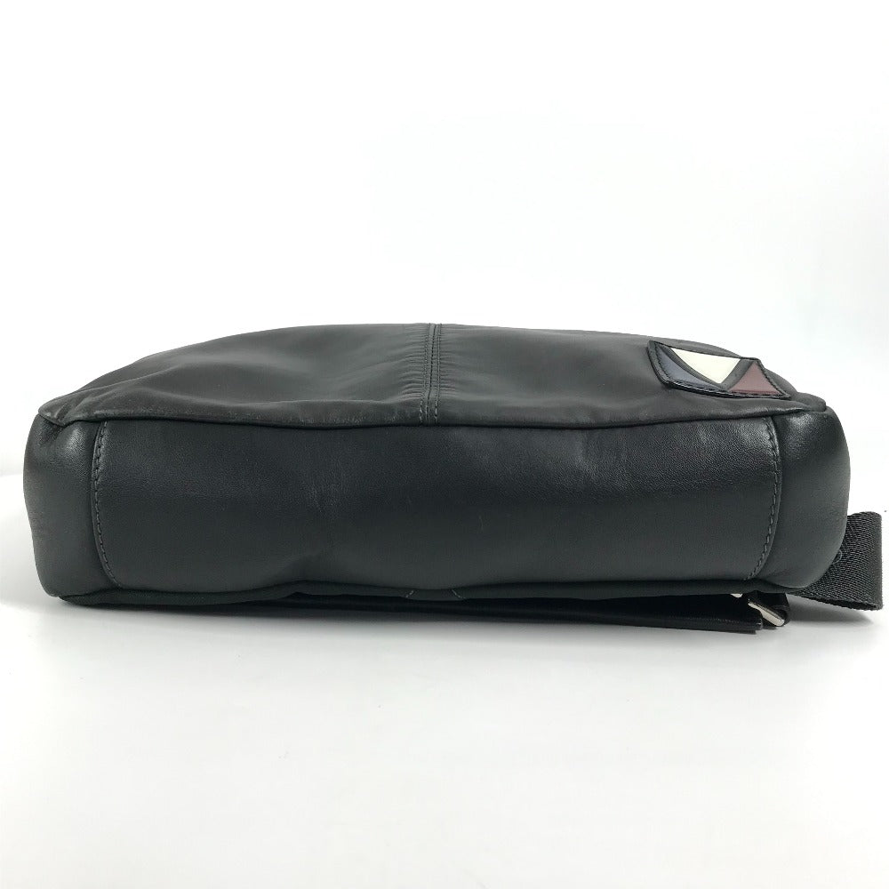 LOUIS VUITTON Sling bag M50445 leather gray V line Fast mens Used Authentic