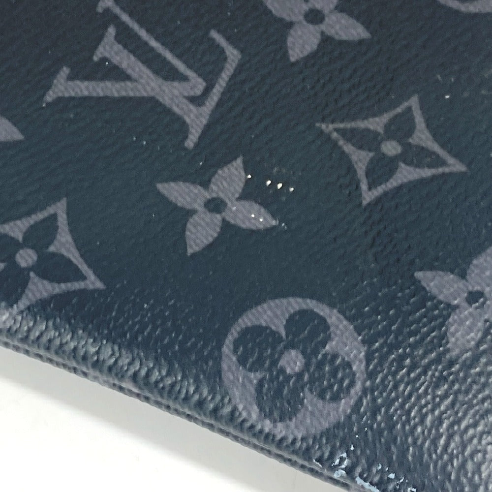 LOUIS VUITTON Clutch bag M62291 Monogram Eclipse Canvas black Monogram Eclipse Pochette Discovery unisex(Unisex) Used Authentic