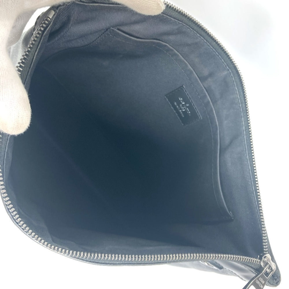 LOUIS VUITTON Clutch bag M62291 Monogram Eclipse Canvas black Monogram Eclipse Pochette Discovery unisex(Unisex) Used Authentic