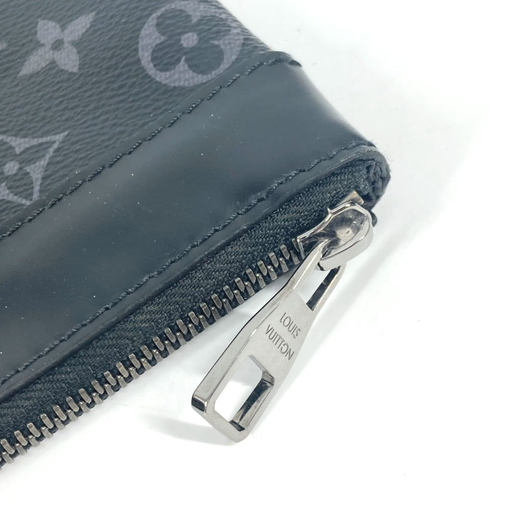 LOUIS VUITTON Clutch bag M62291 Monogram Eclipse Canvas black Monogram Eclipse Pochette Discovery unisex(Unisex) Used Authentic