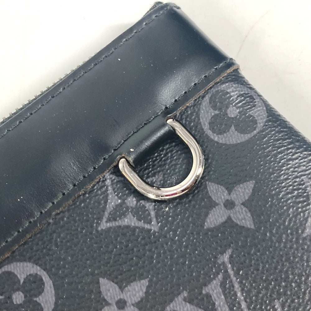 LOUIS VUITTON Clutch bag M62291 Monogram Eclipse Canvas black Monogram Eclipse Pochette Discovery unisex(Unisex) Used Authentic