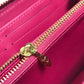 LOUIS VUITTON Long Wallet Purse M91597 Monogram Vernis pink Monogram Vernis Zippy wallet Women Used Authentic