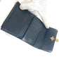 LOUIS VUITTON Trifold wallet M62578 Monogram canvas Brown Monogram Portefeuille Flower Compact Women Used Authentic