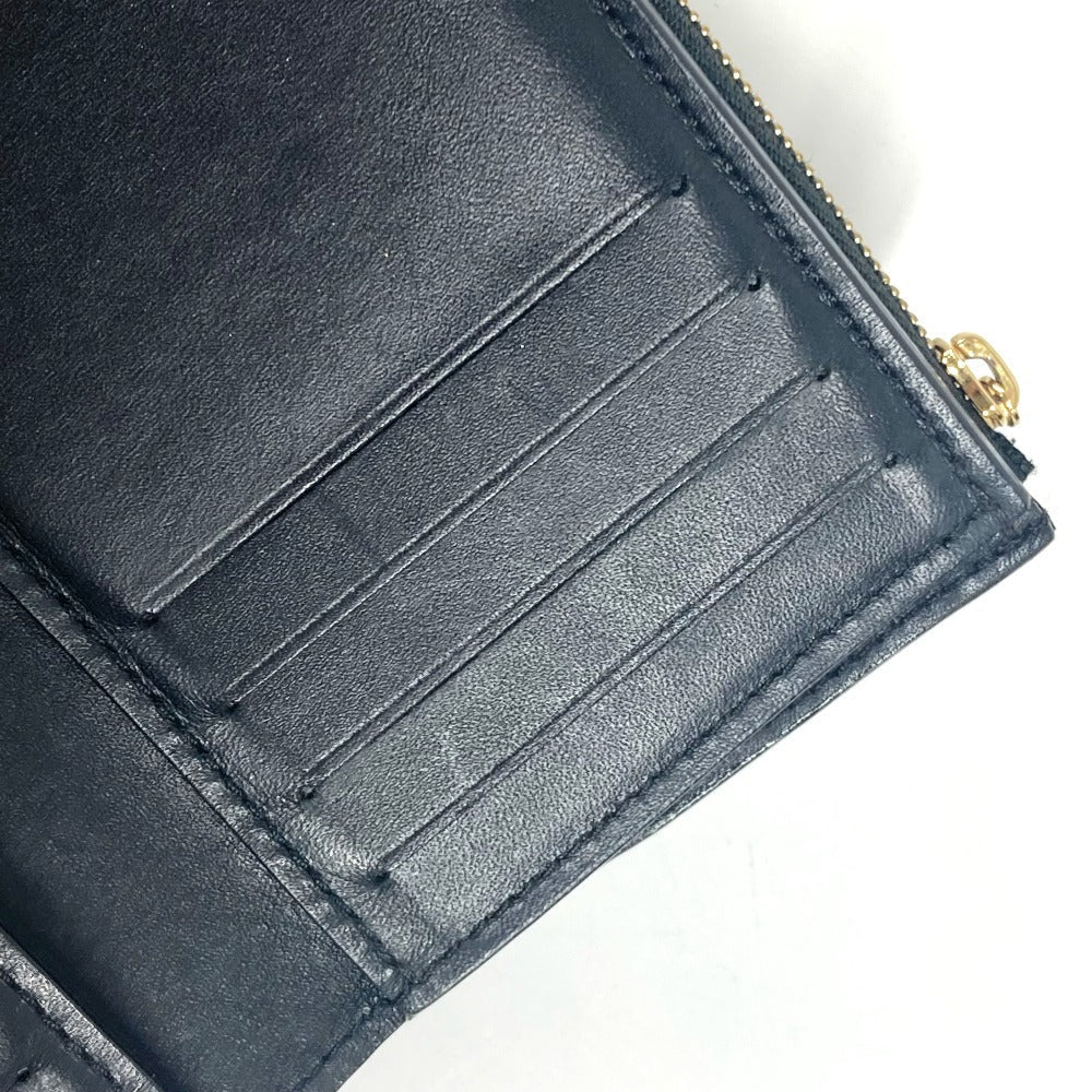 LOUIS VUITTON Trifold wallet M62578 Monogram canvas Brown Monogram Portefeuille Flower Compact Women Used Authentic